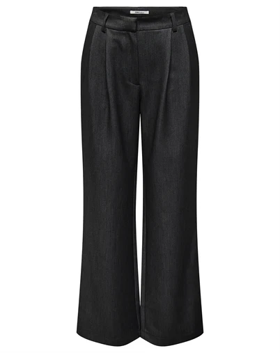 Only - ONLHattie HW Pleat Bukser - Black